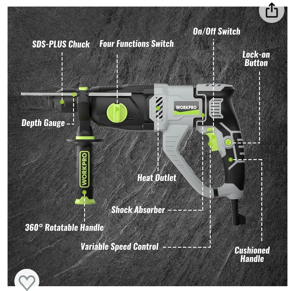 Rotary Hammer Drill